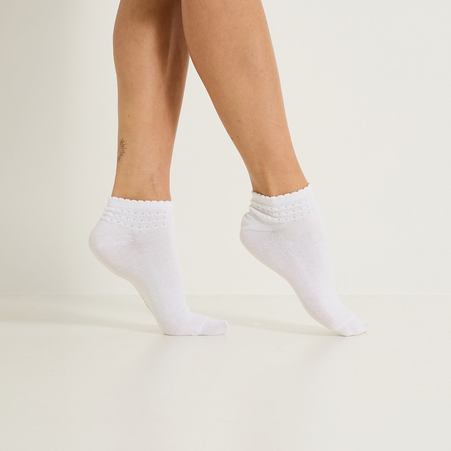Lot de 2 paires de socquettes femme