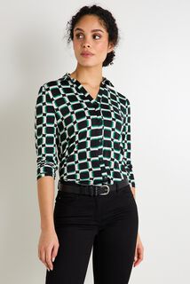 Chemisier manches longues femme
