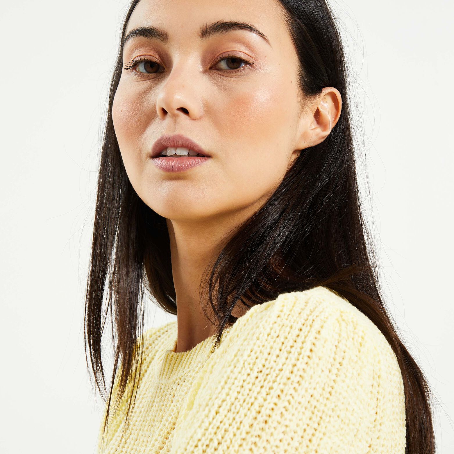 Pull manches courtes femme