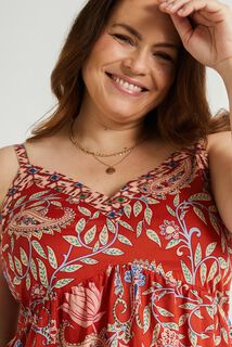Robe imprimée femme