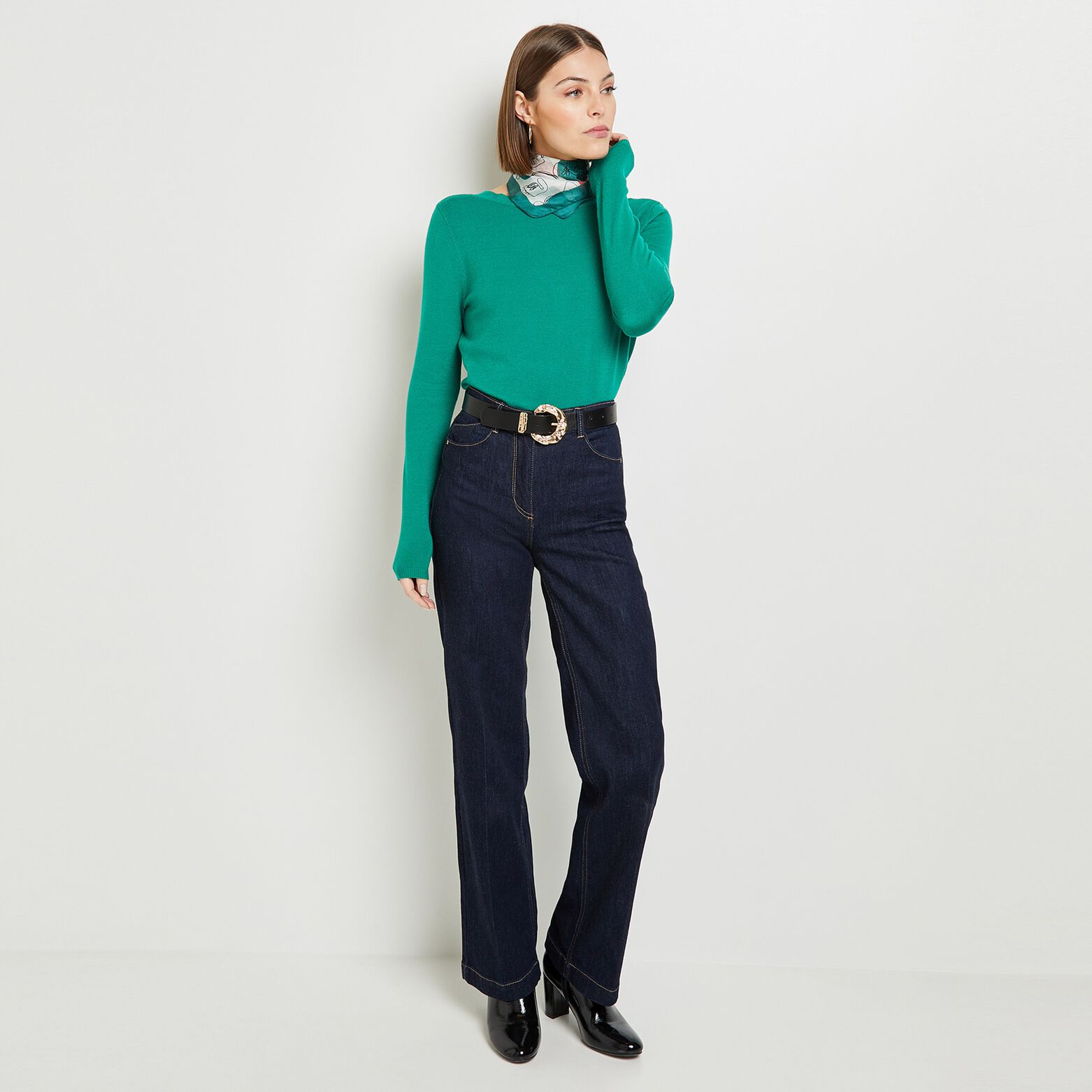 Gilet fine jauge femme