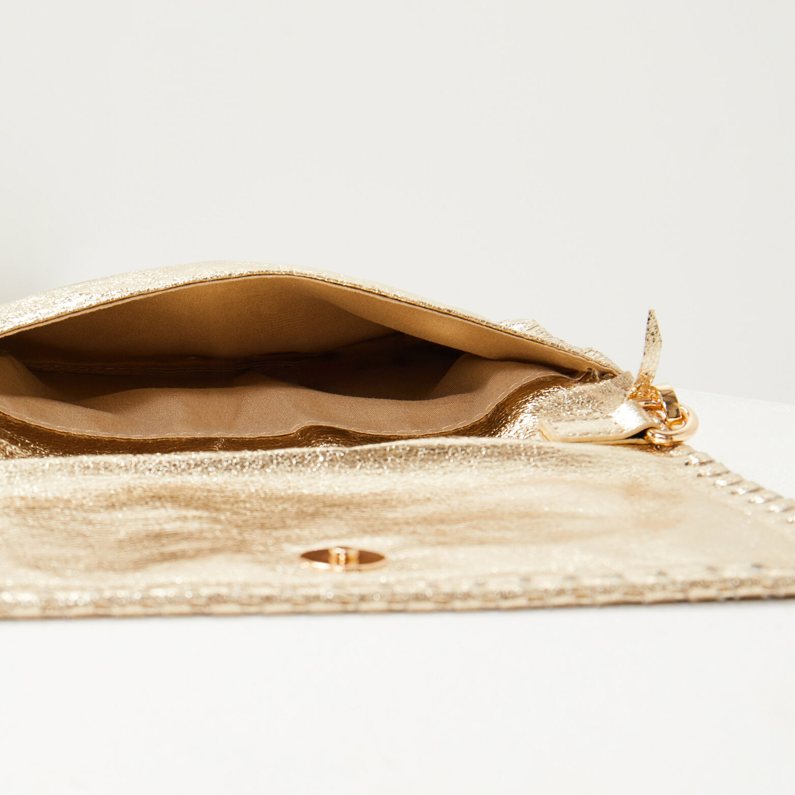 Sac pochette irisée femme