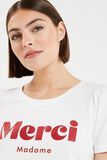 Tshirt message femme