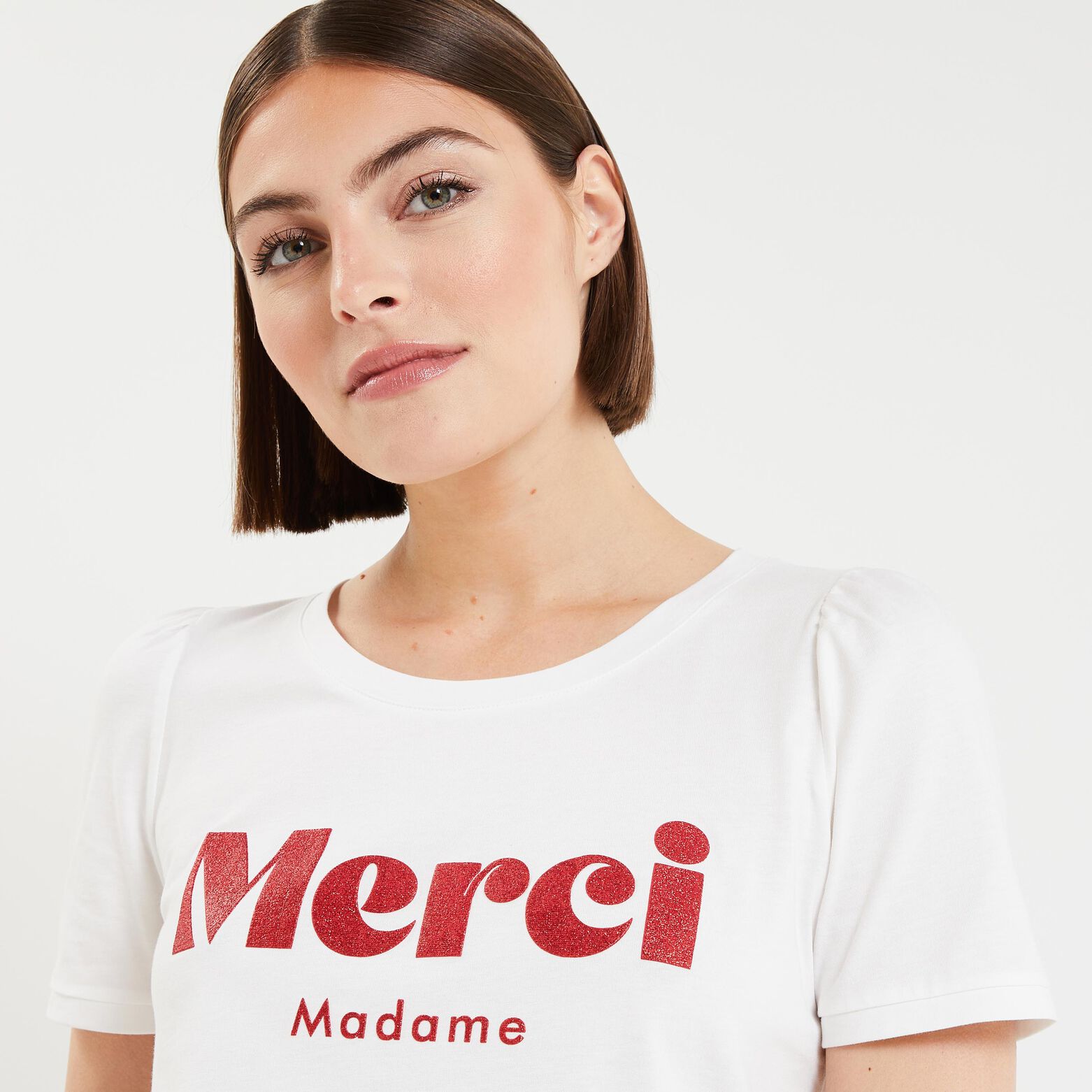 Tshirt message femme