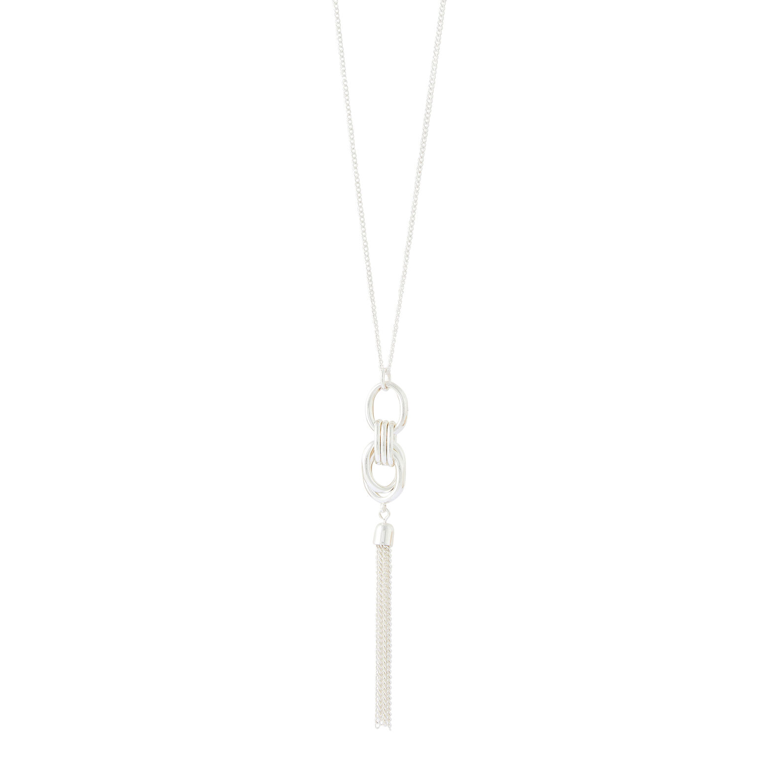 Collier anneaux entrelacés
