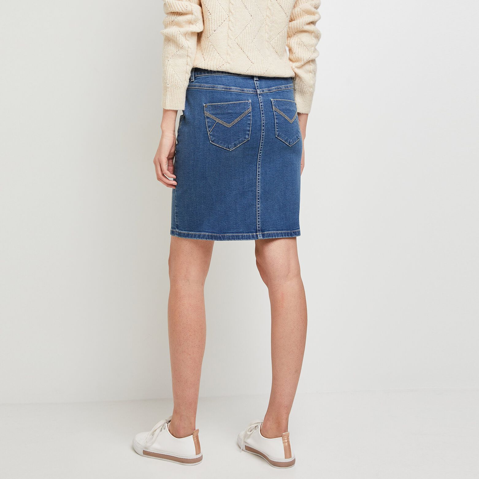 Jupe en jean femme