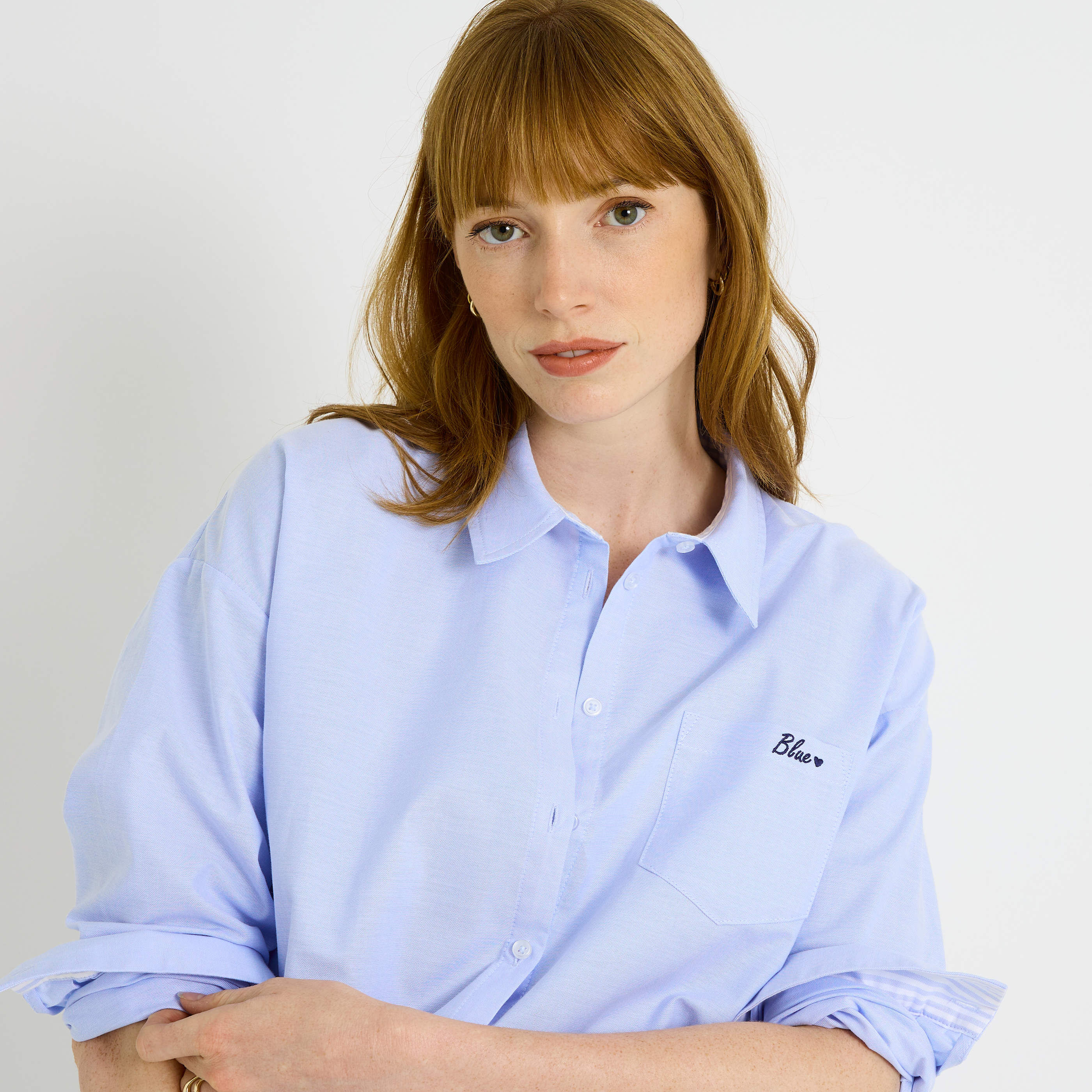 Chemise oversize unie femme