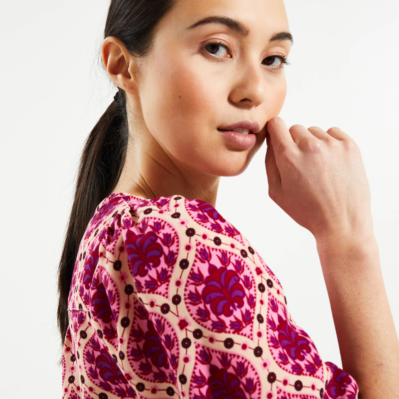 Blouse imprimée femme