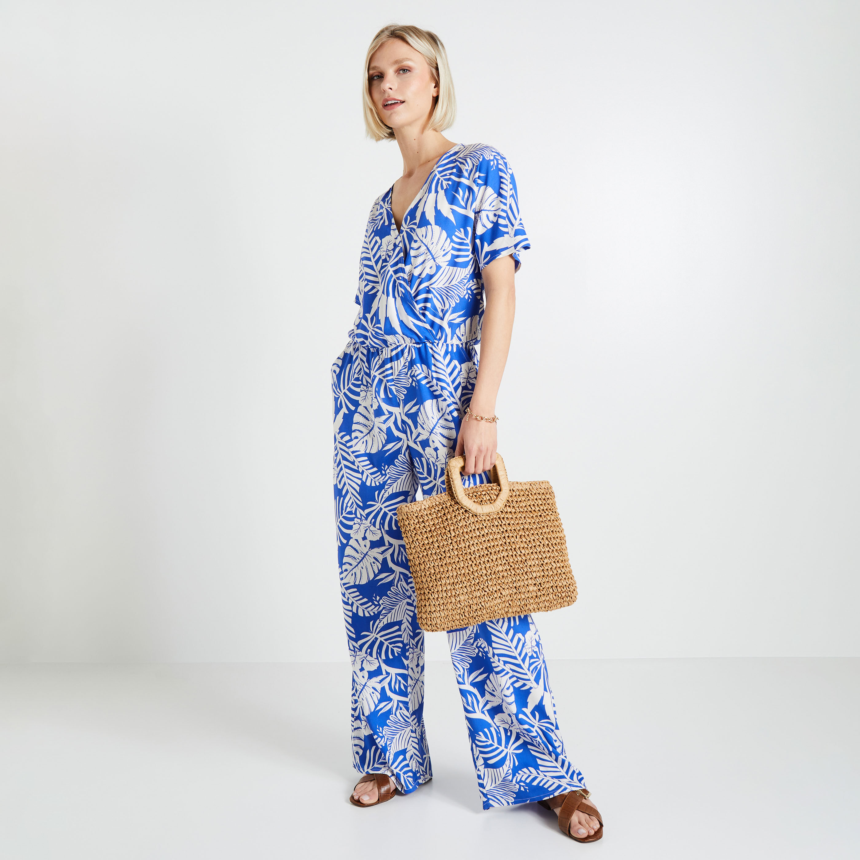 Combinaison imprim&eacute;e femme