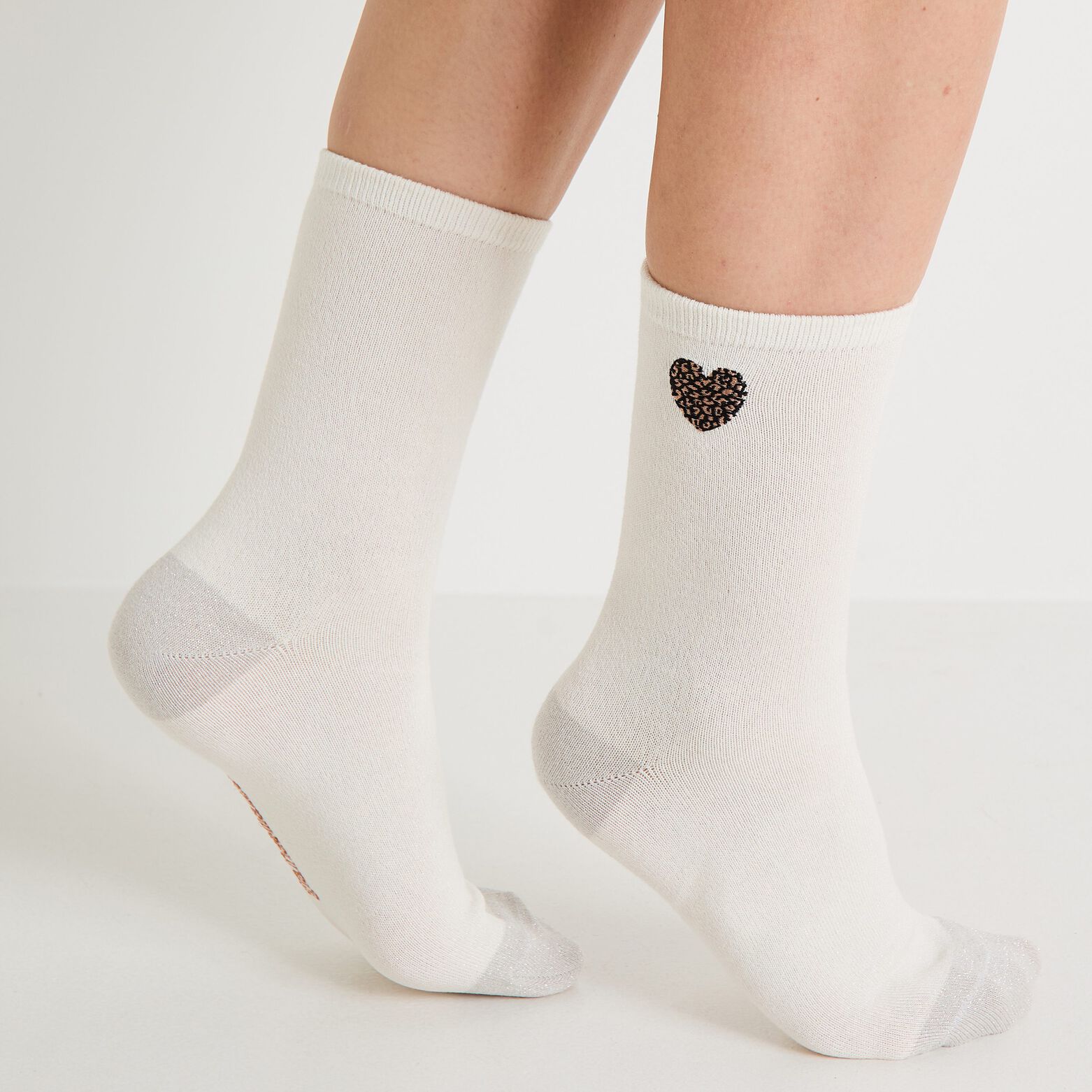 Lot de 2 paires de chaussettes femme