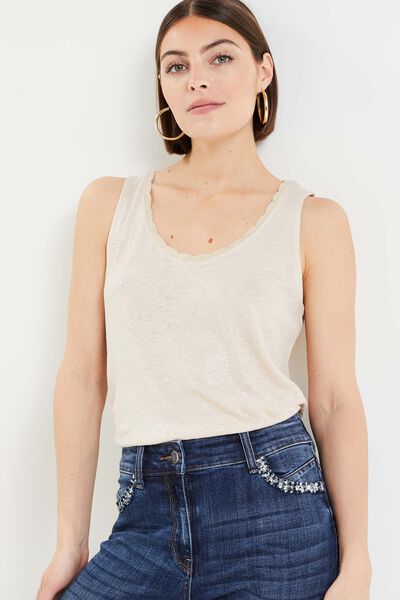 Débardeur en maille femme