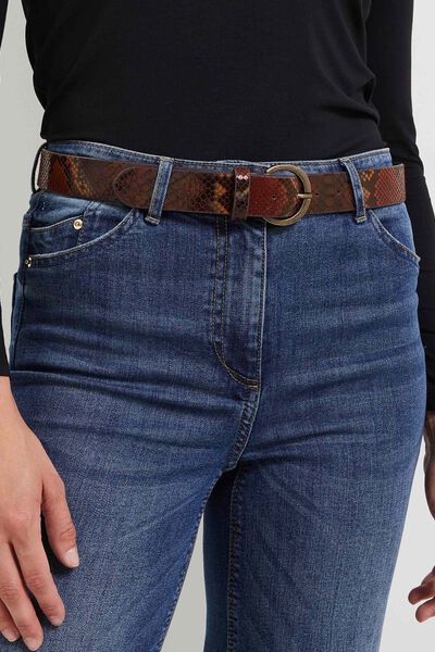 Ceinture en cuir femme