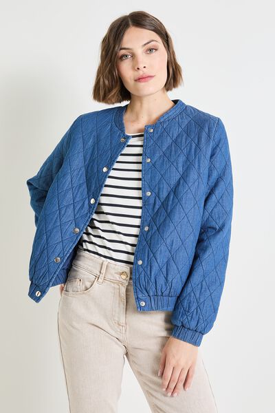 Bombers denim femme