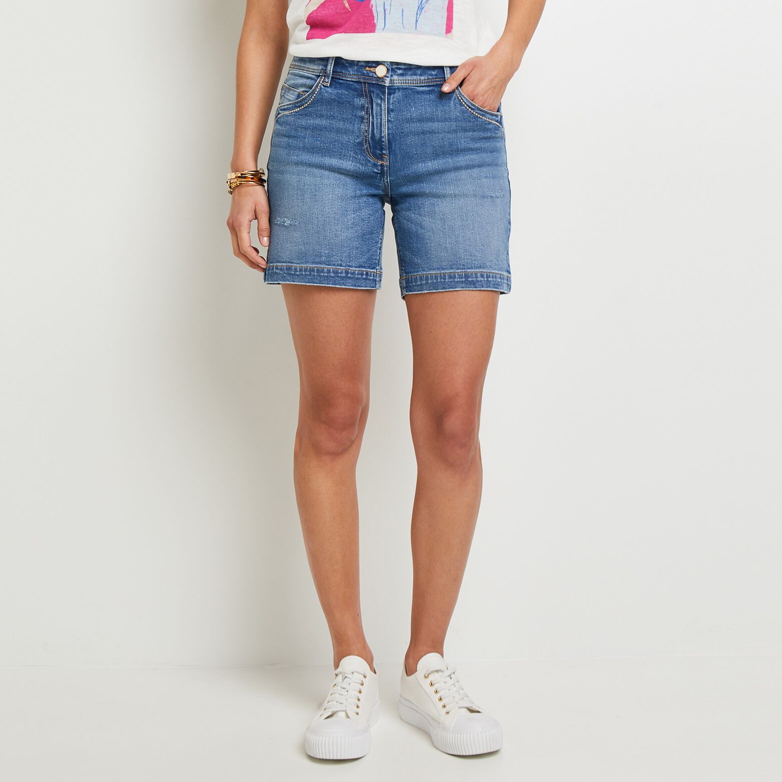 Short en jean femme BRAZIL