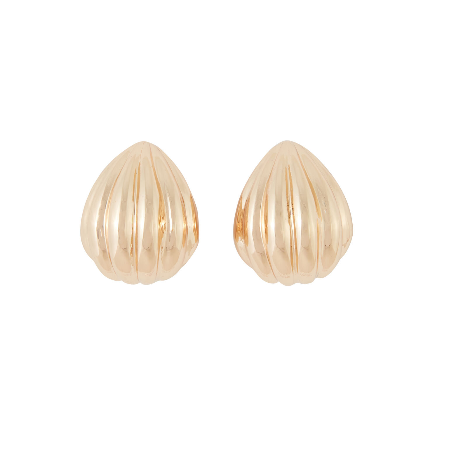 Boucles d'oreilles gouttes striées