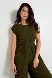 Combinaison plissée femme