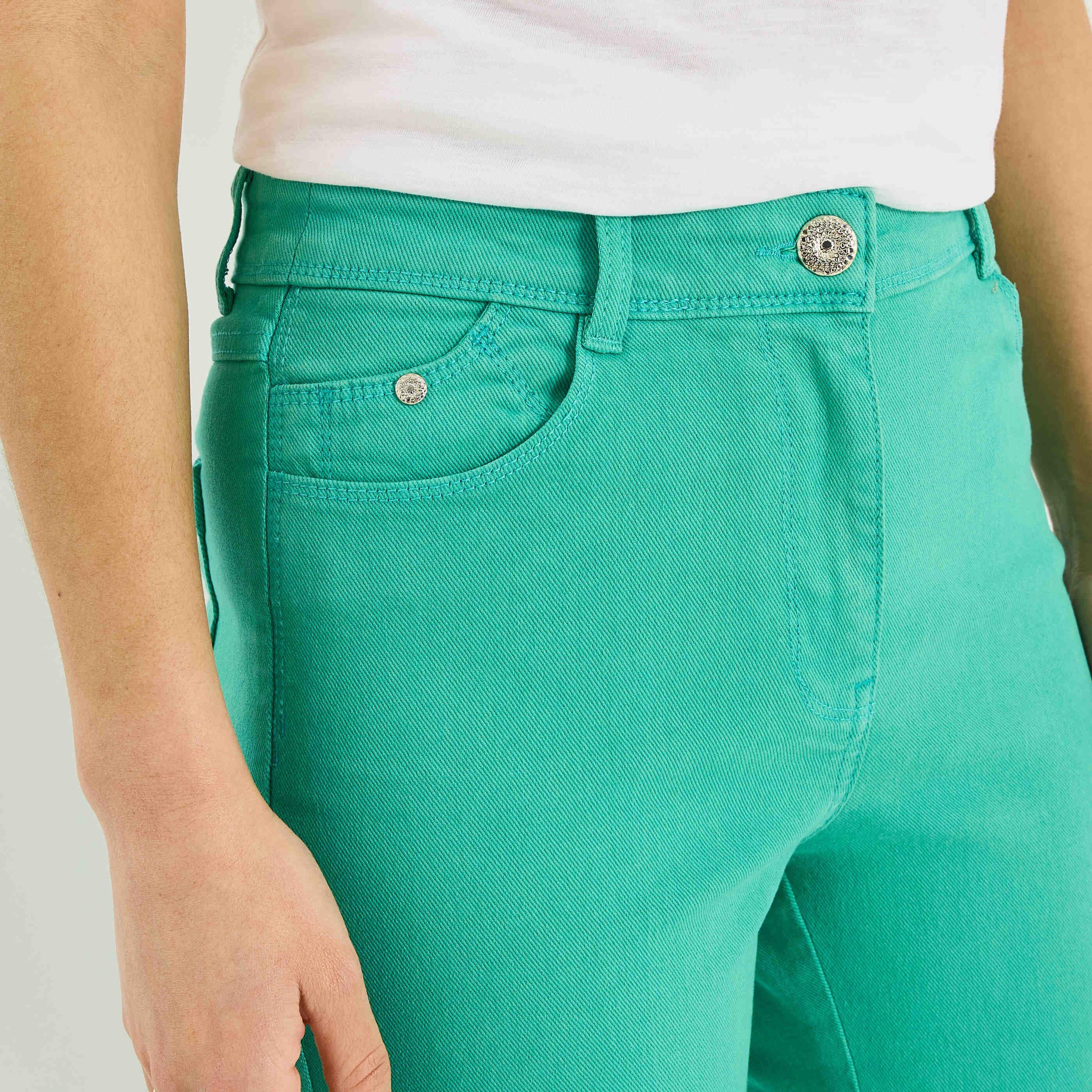 Jean bootcut raccourci TROPEZ RB02 femme