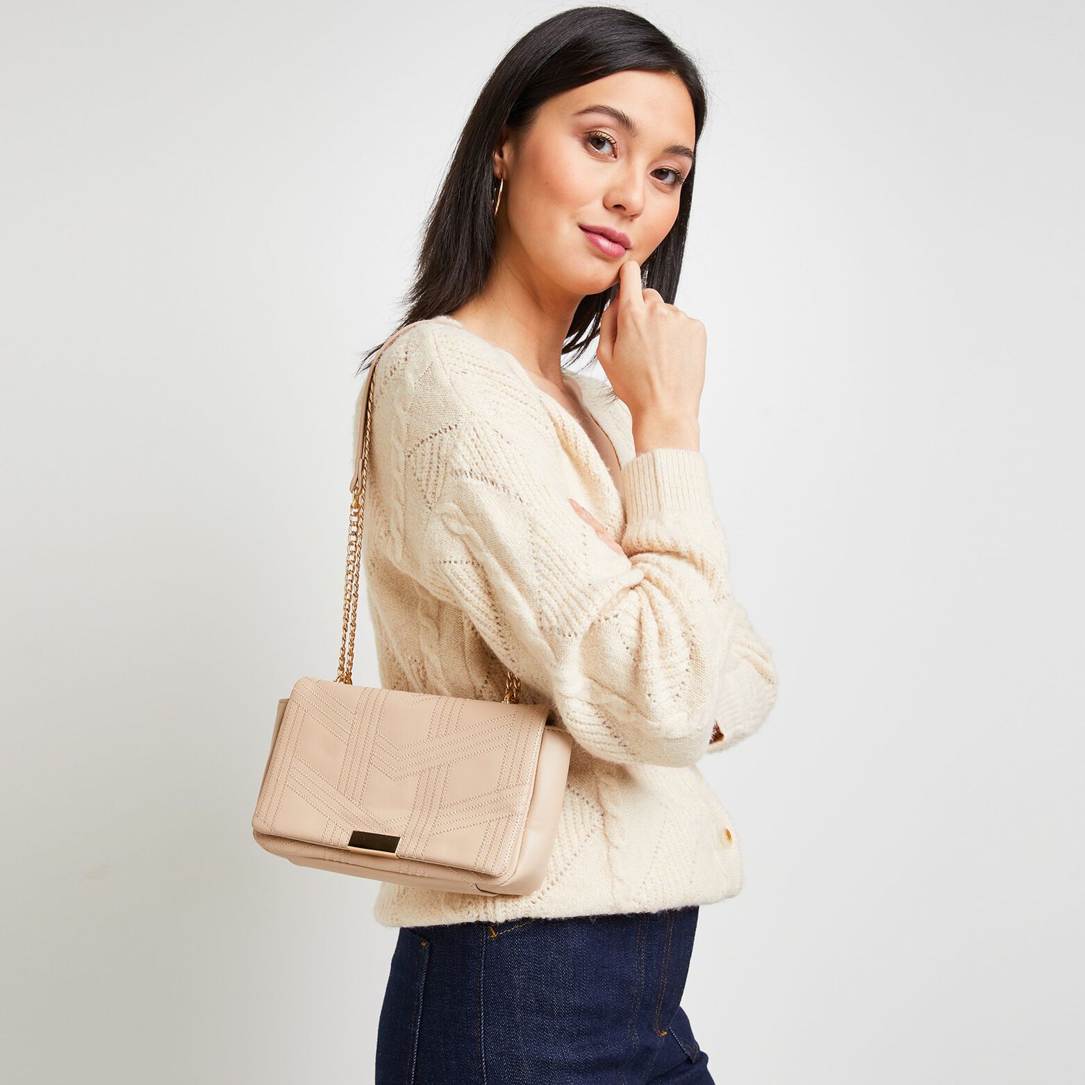 Petit sac matelassé femme