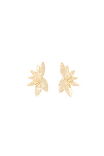Boucles d'oreilles demi-fleurs