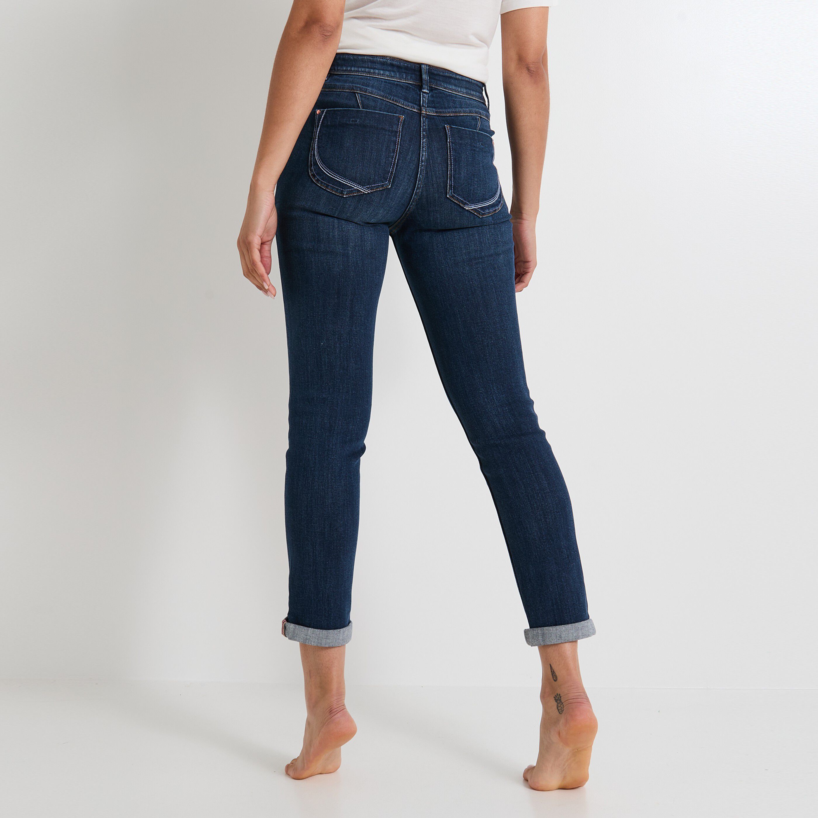 Jean raccourci TOKYO R01 femme
