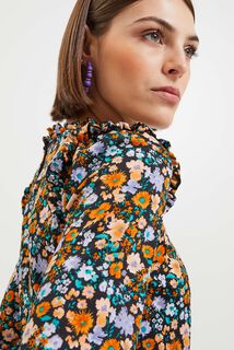 Tshirt imprimé fleuri femme