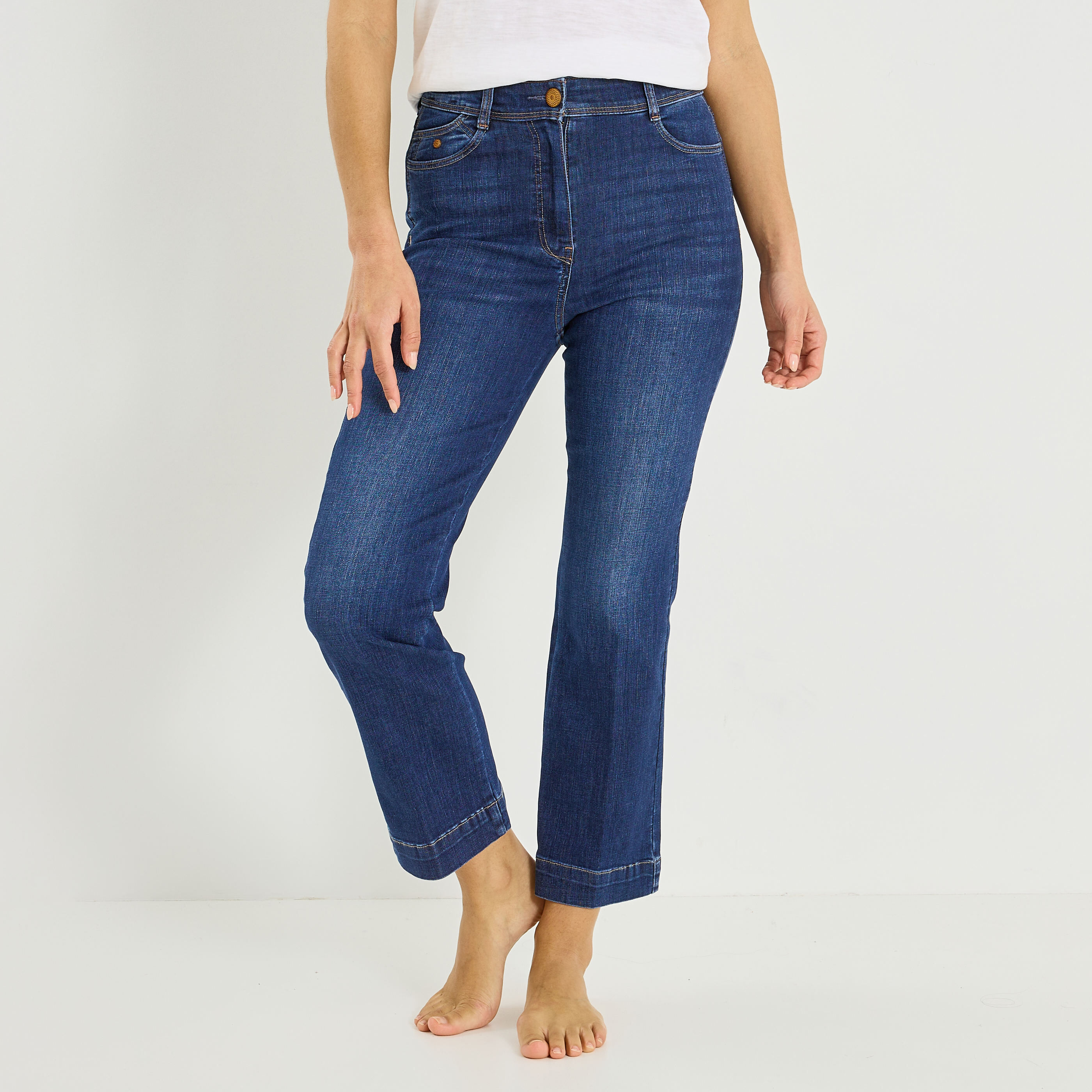 Jean raccourci bootcut TROPEZ RB02 femme