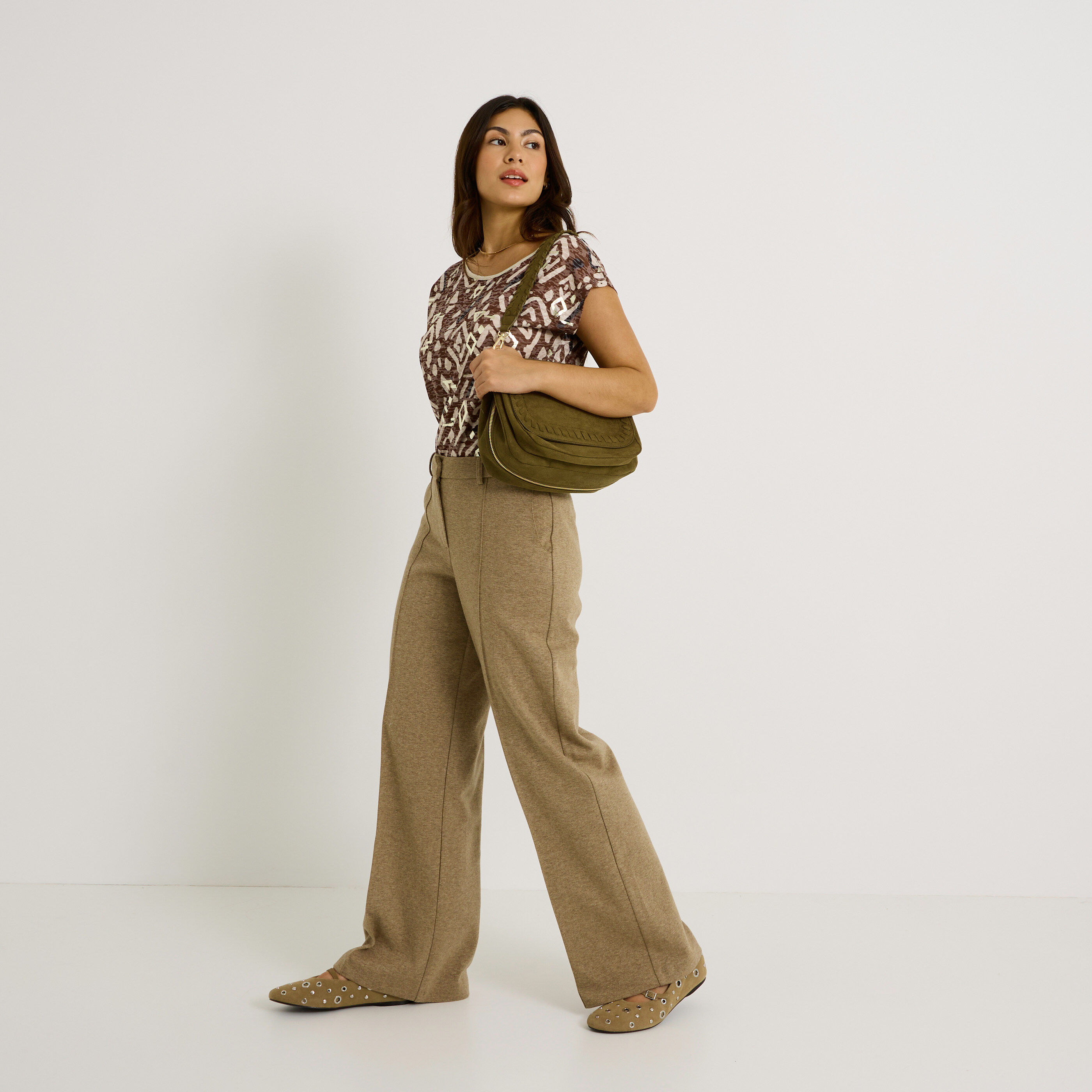 T shirt Col rond femme