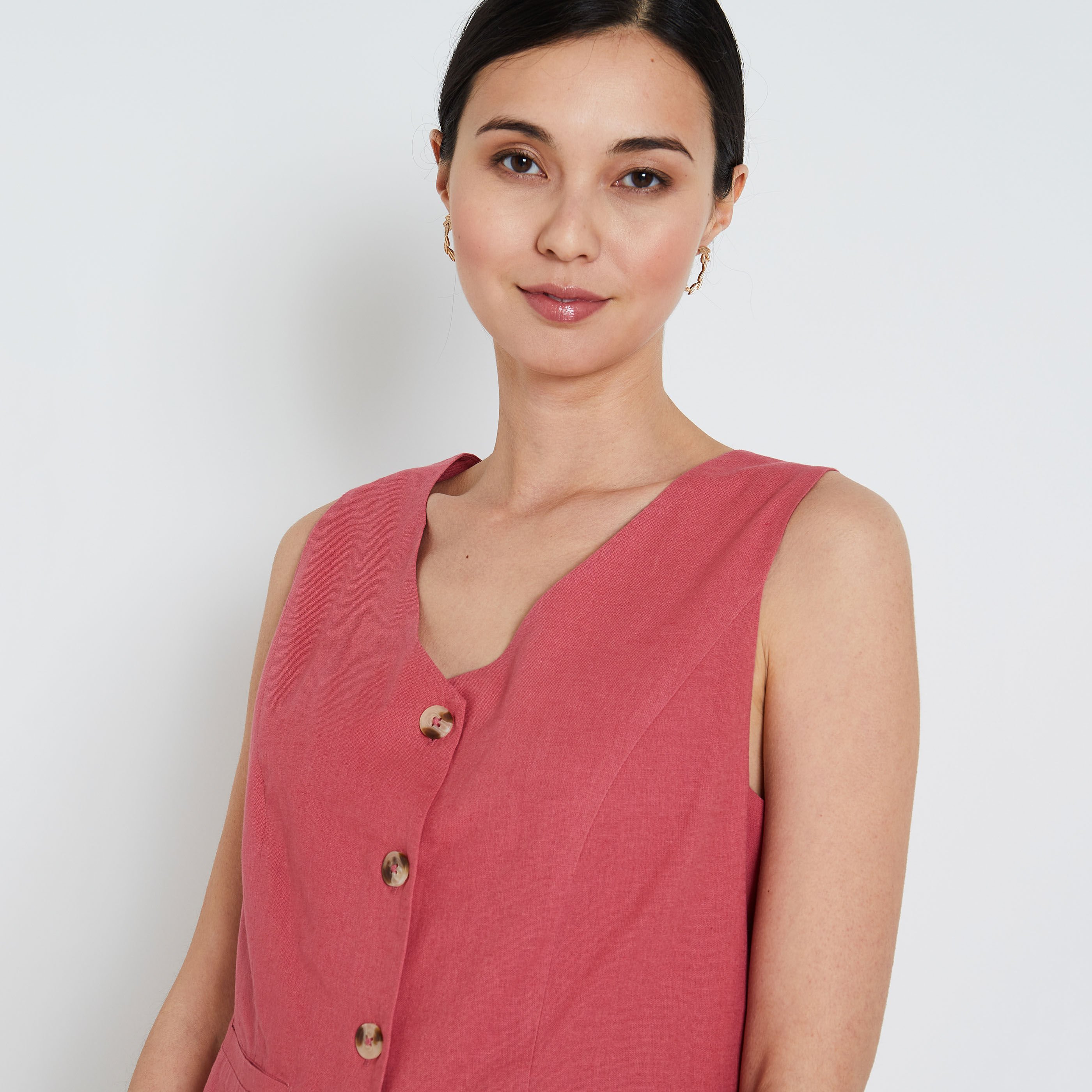 Gilet de costume femme