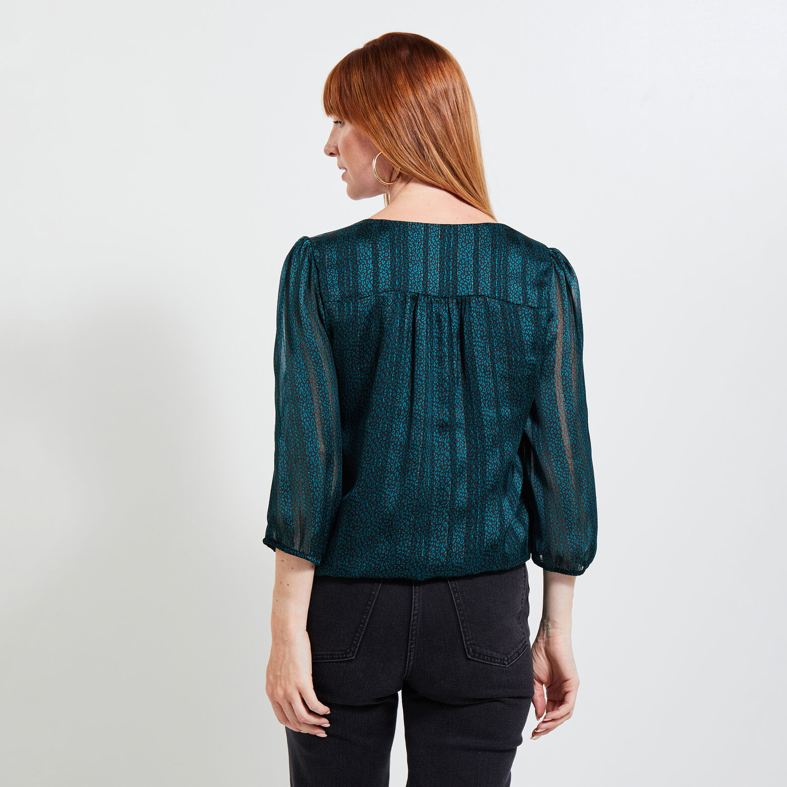 Blouse imprimée femme