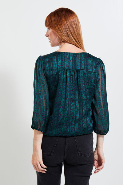 Blouse imprimée femme