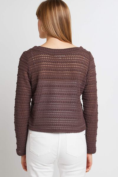 Gilet en maille femme
