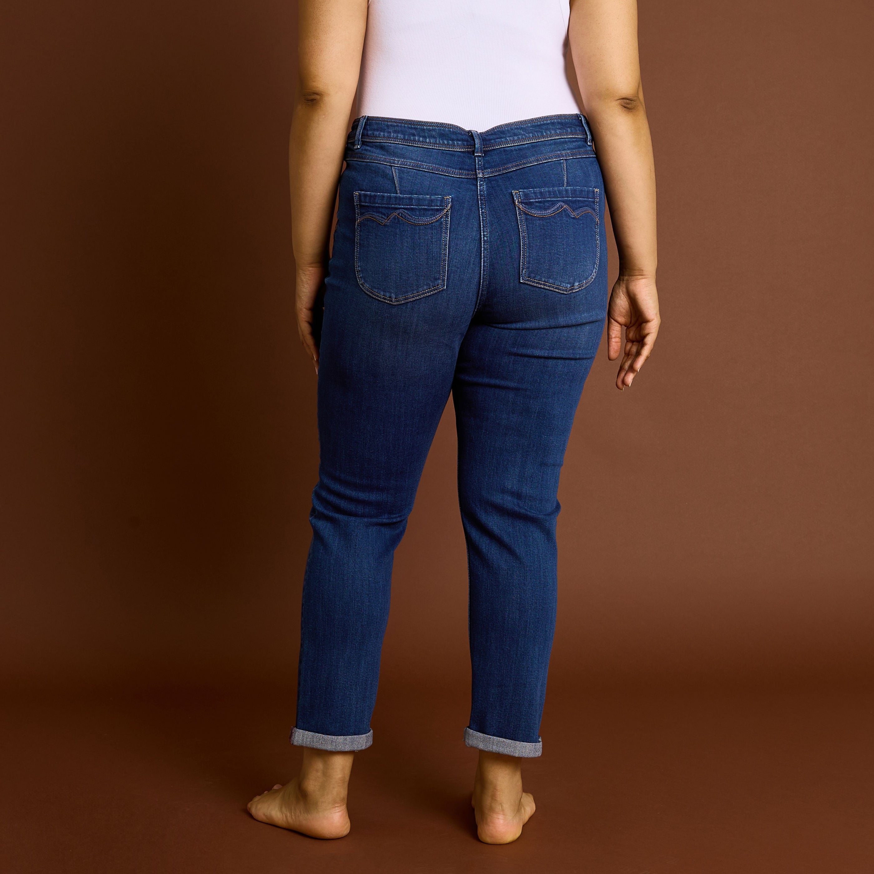 Jean slim raccourci TOKYO R01 femme