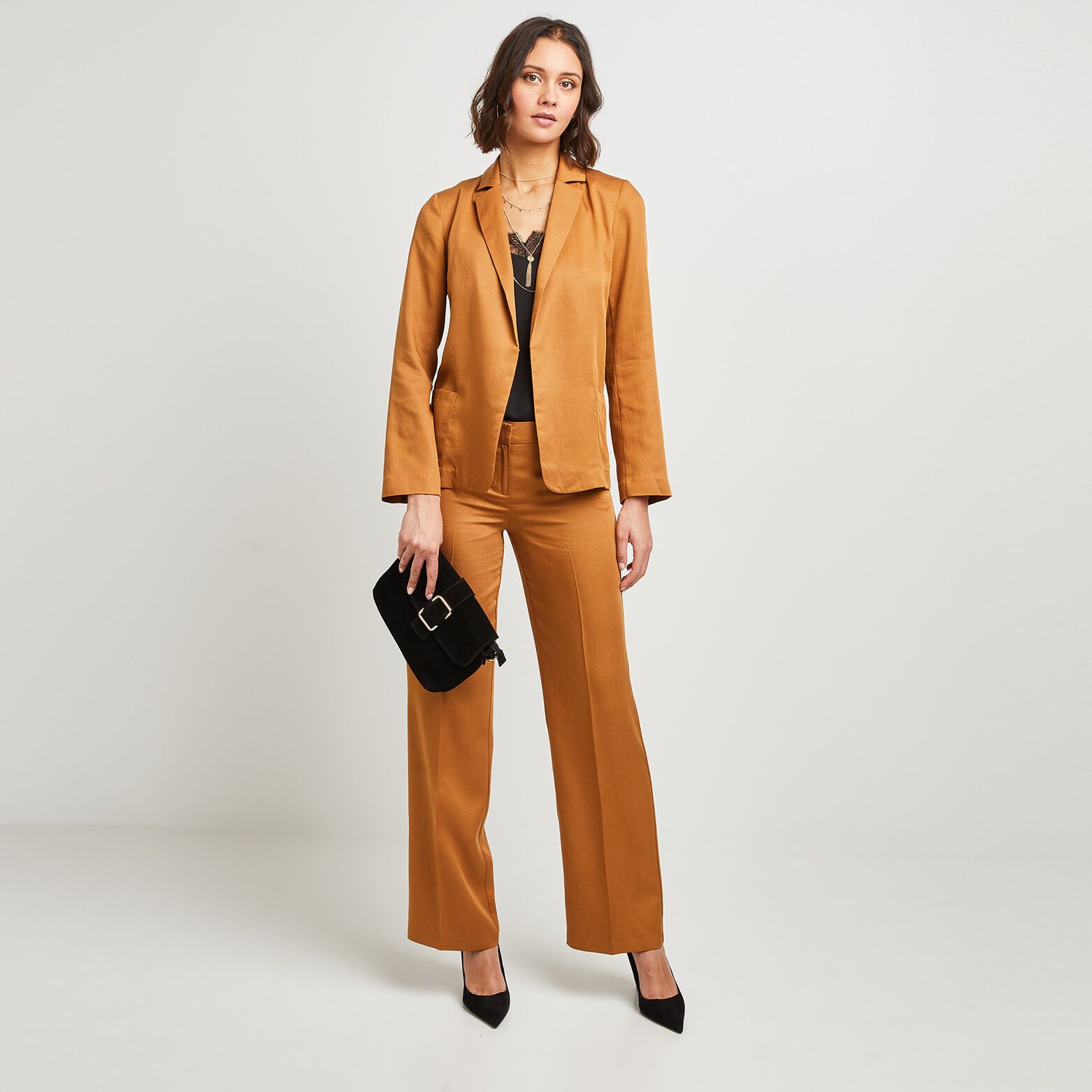 Pantalon large femme