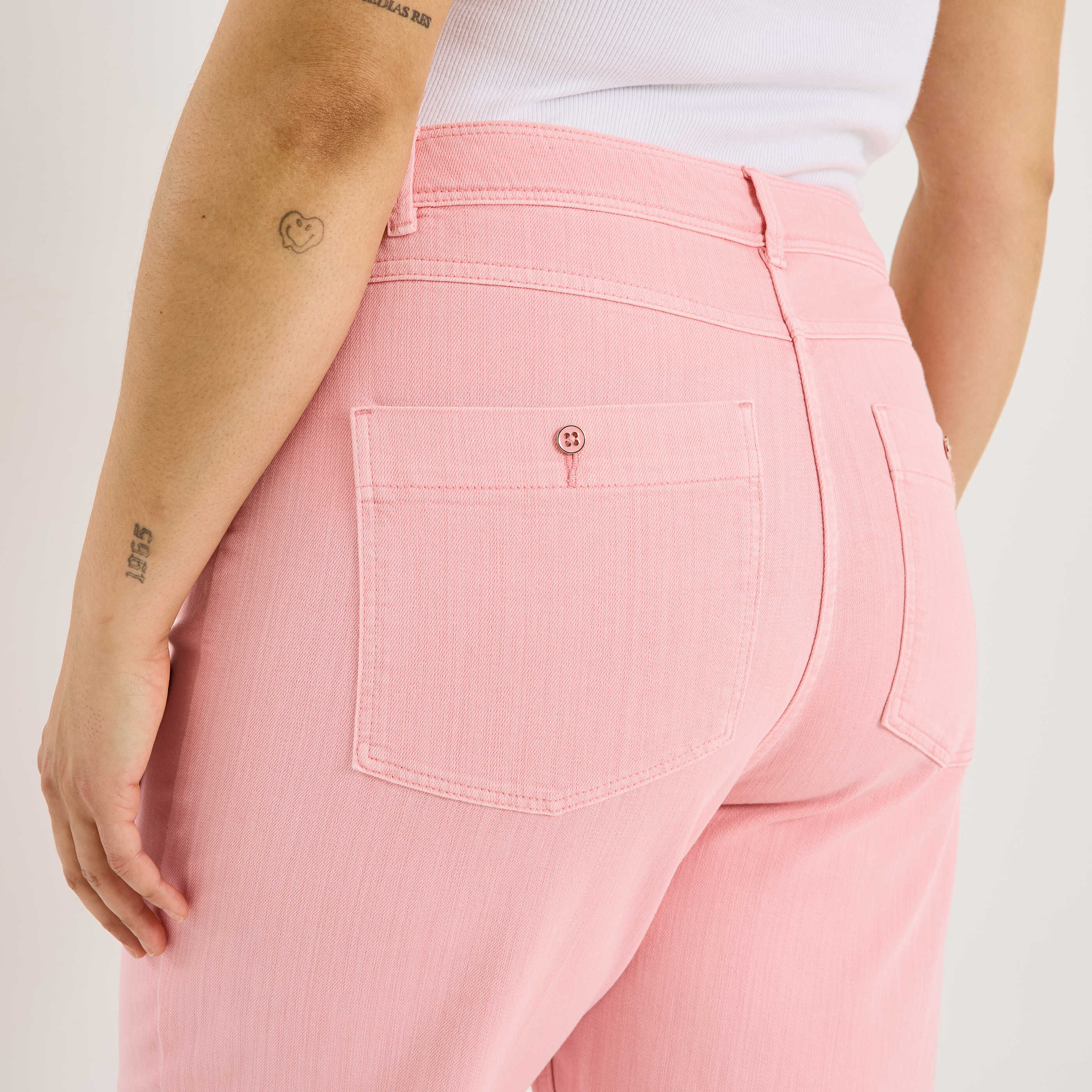 Jean flare raccourci KANSAS RF02 femme