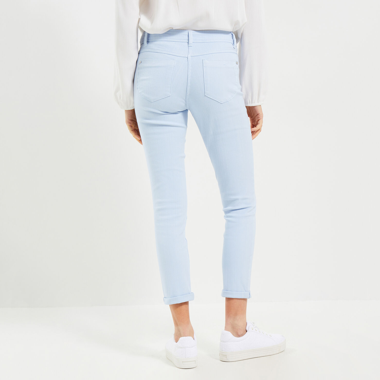 Jean raccourci CANCUN femme