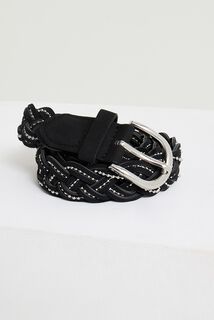 Ceinture tressée femme