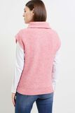 Pull sans manches camioneur femme