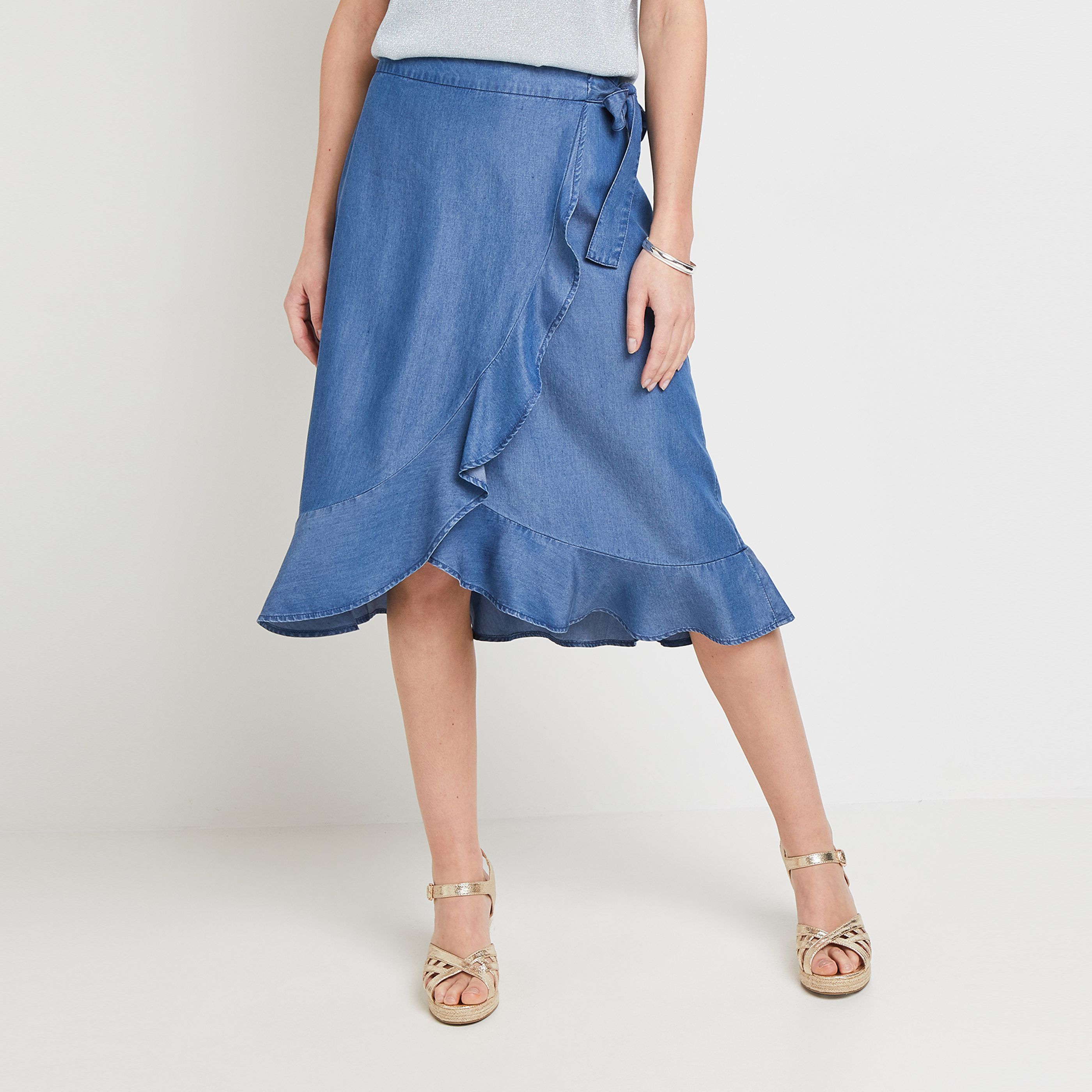 Jupe deals portefeuille midi