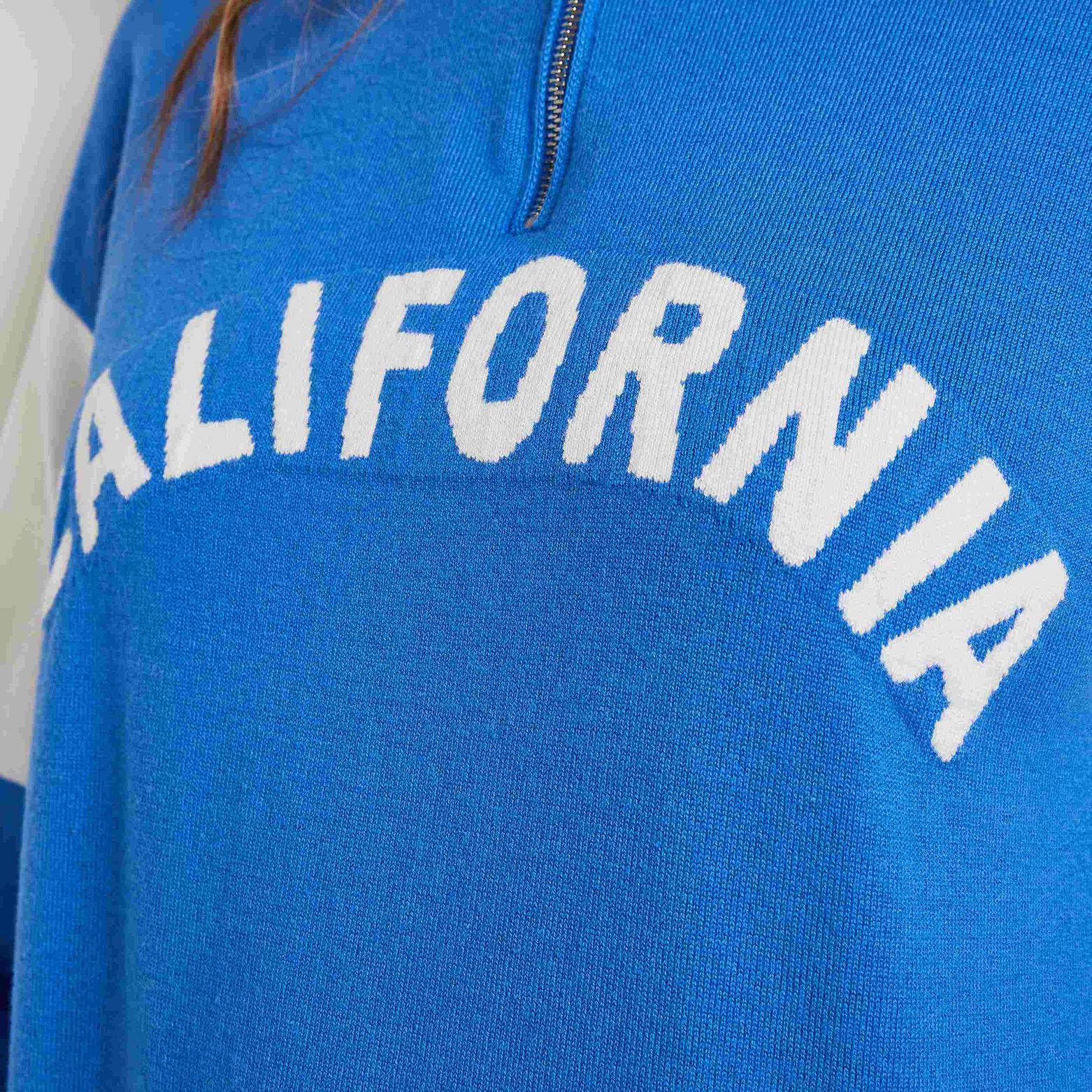 Pull col camionneur femme