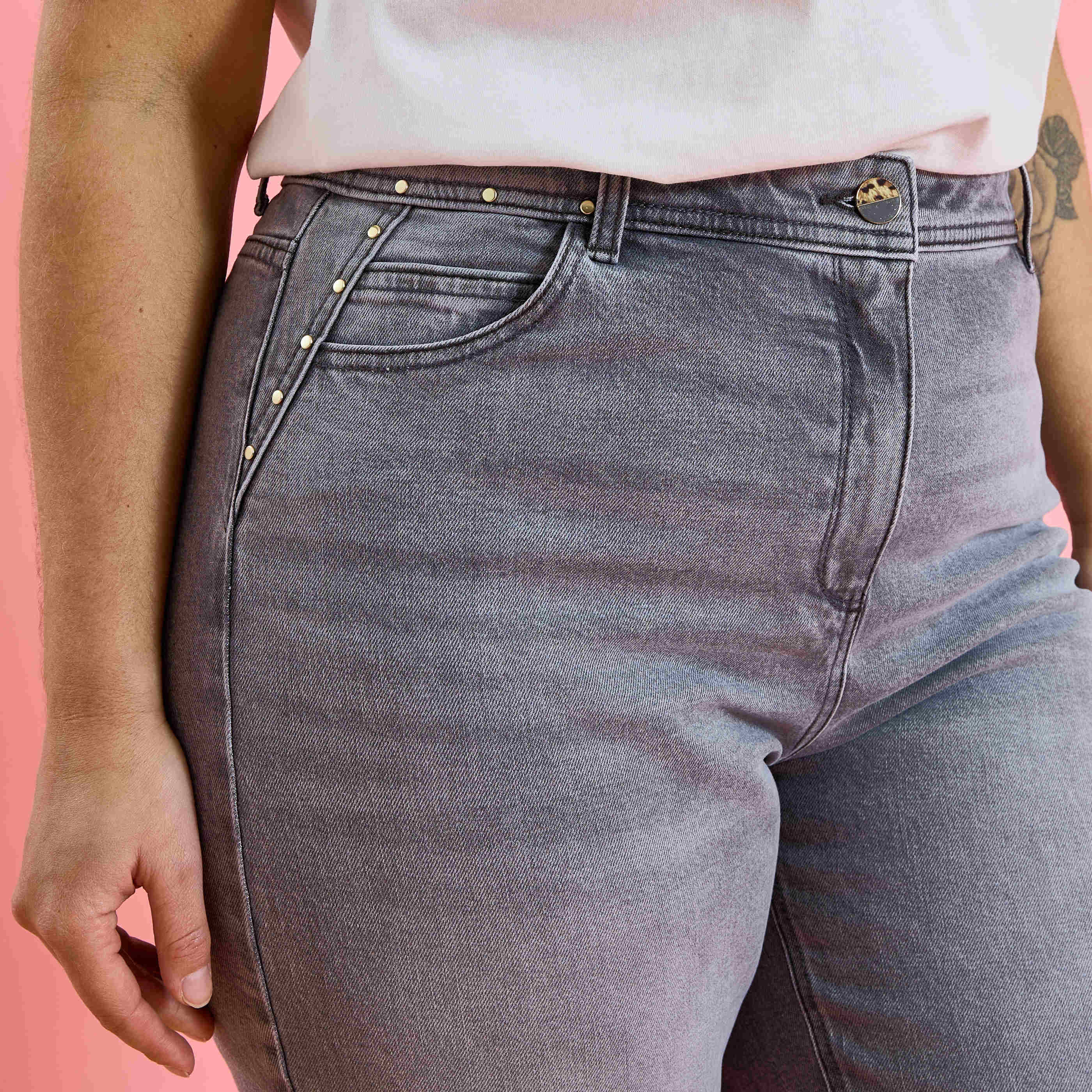 Jean droit raccourci NEVADA D01 femme