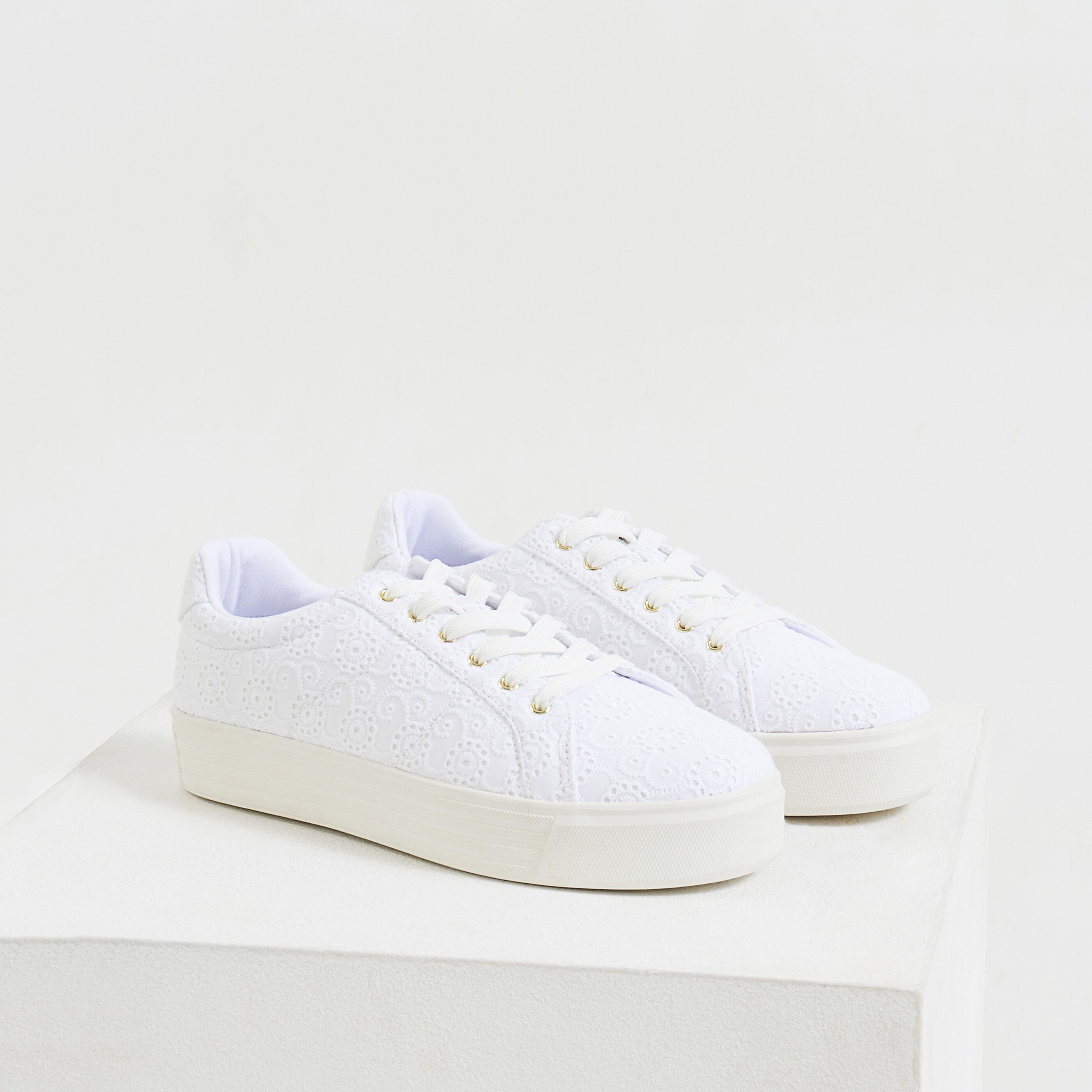 Basket en toile femme