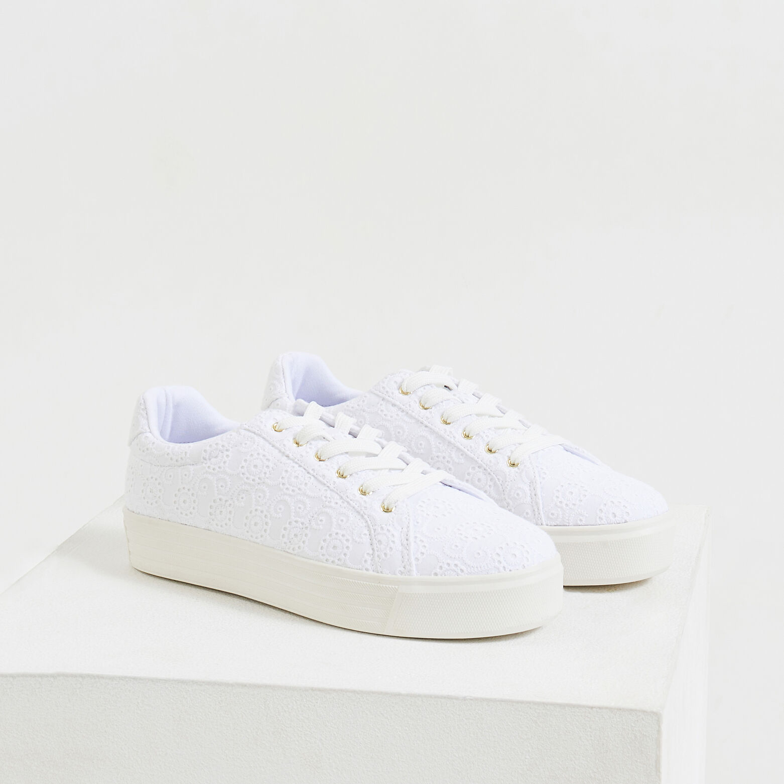 Basket en toile femme