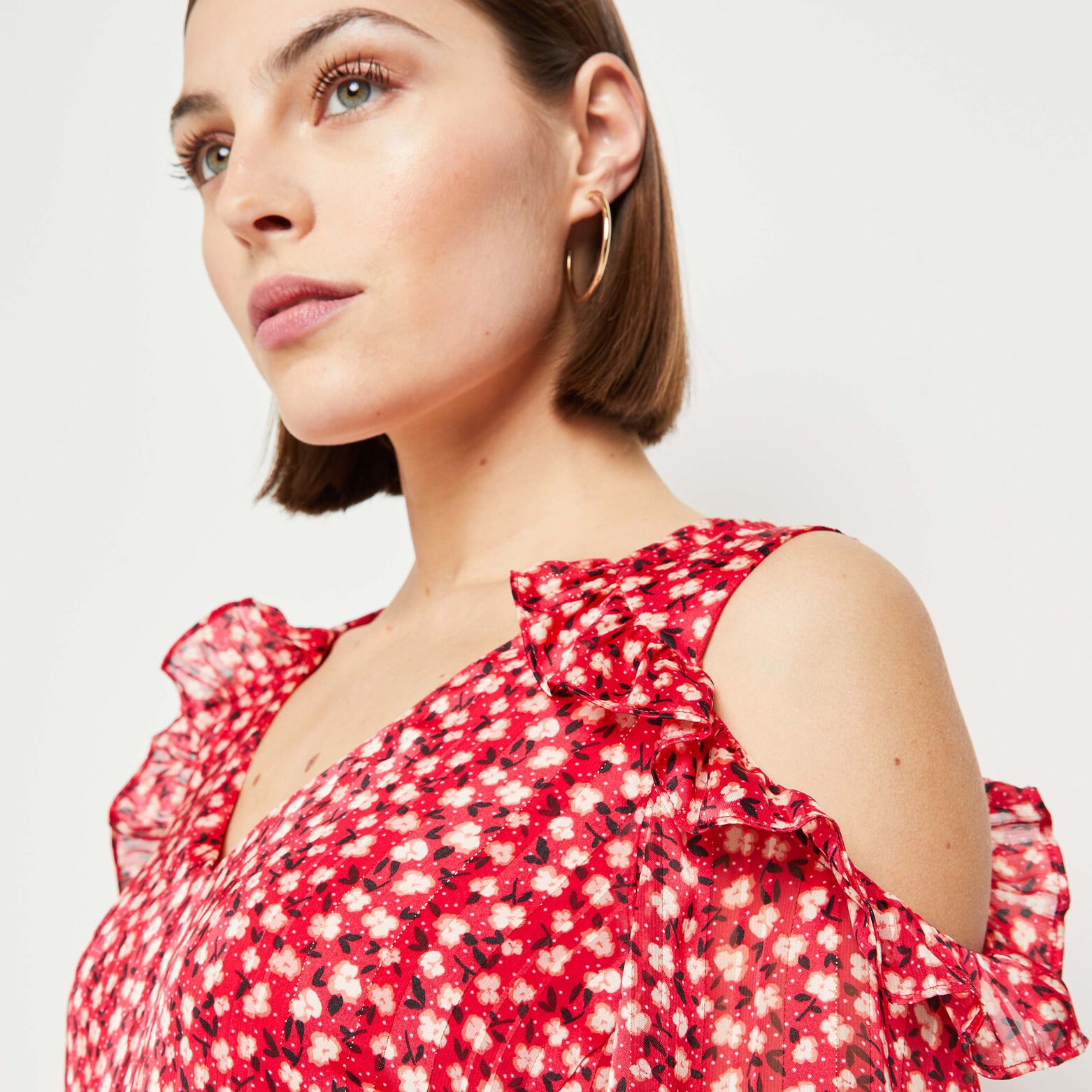 Robe imprimée femme