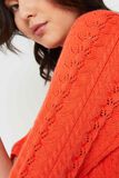 Pull manches courtes femme