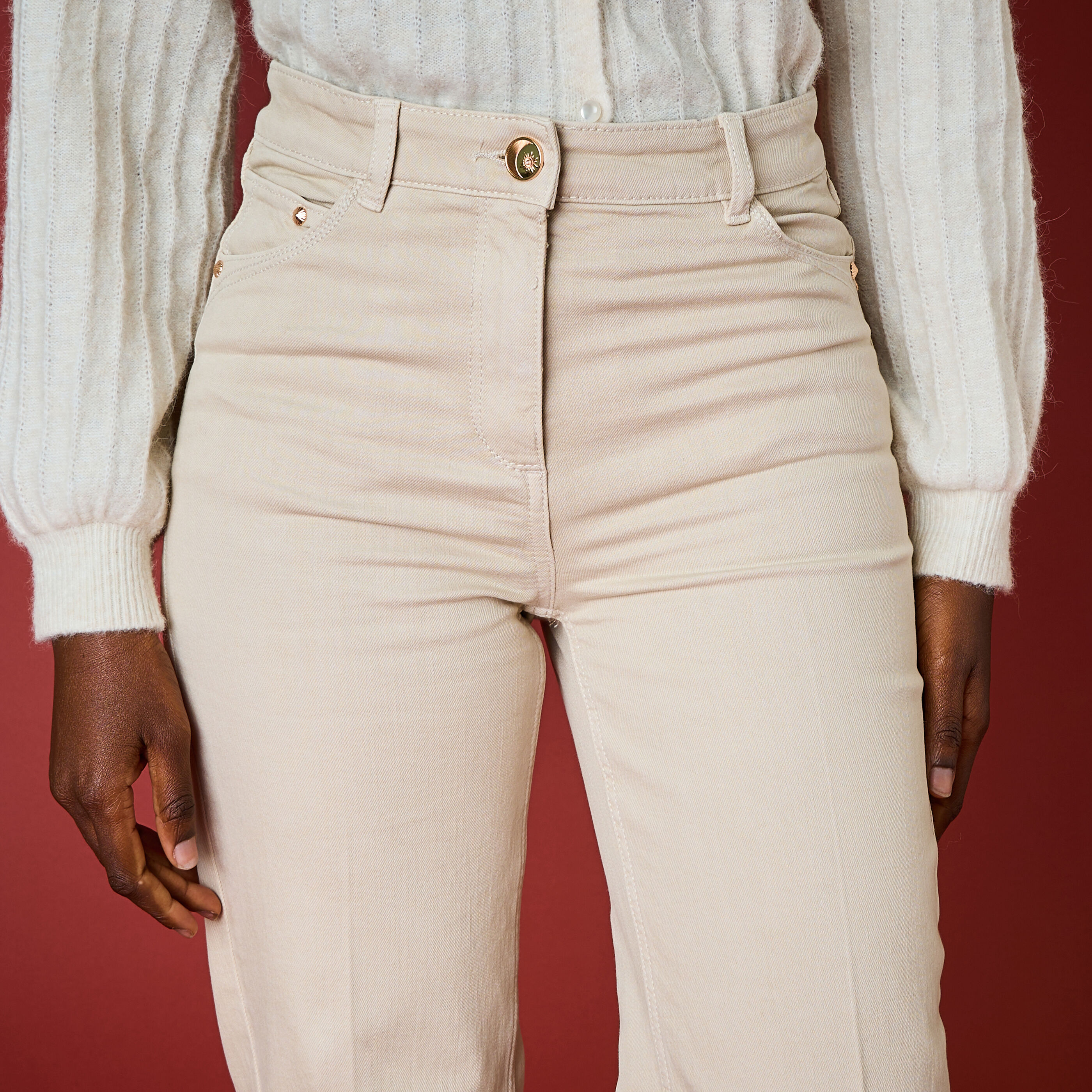 Jean large WESTERN femme