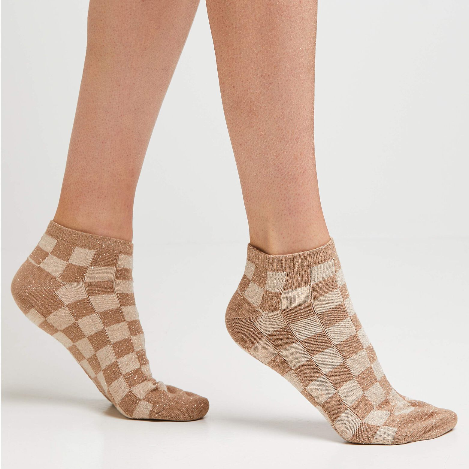 Lot de 2 paires de socquettes fantaisies