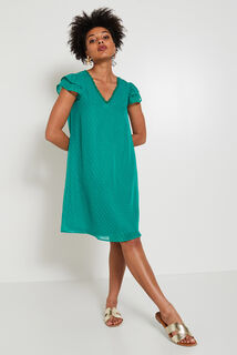 Robe plumetis femme