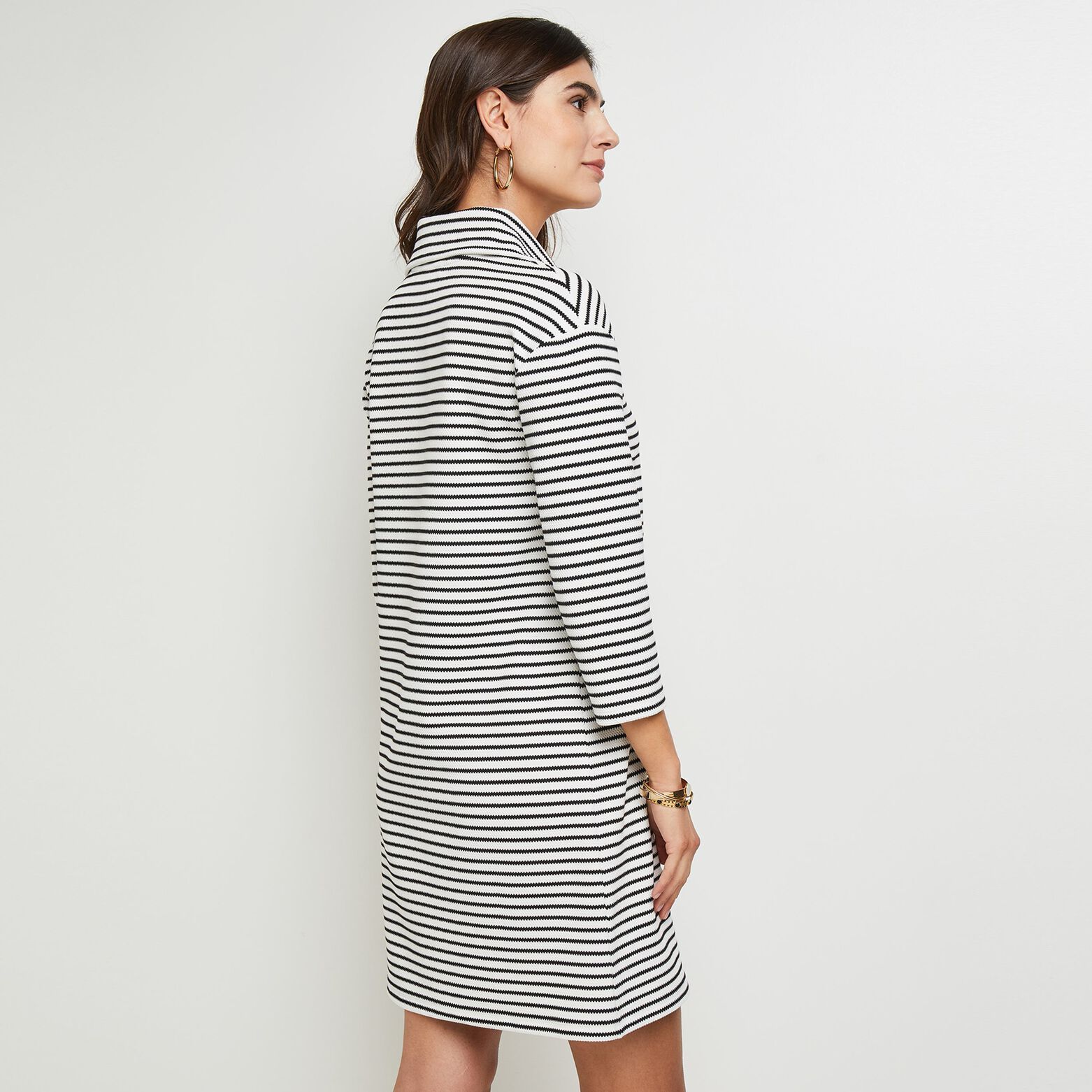 Robe rayée femme