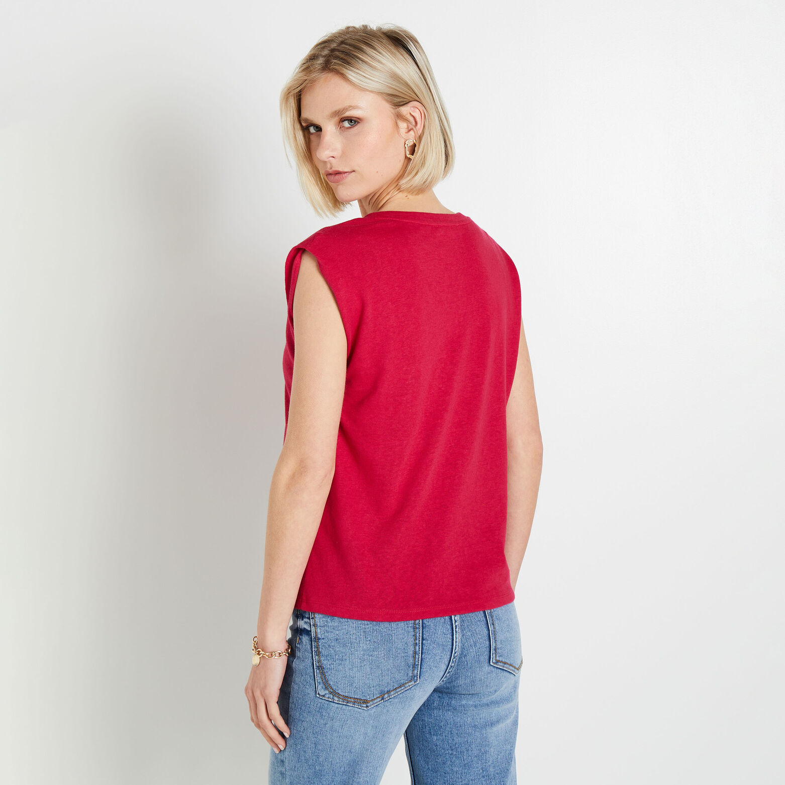 Tshirt print femme
