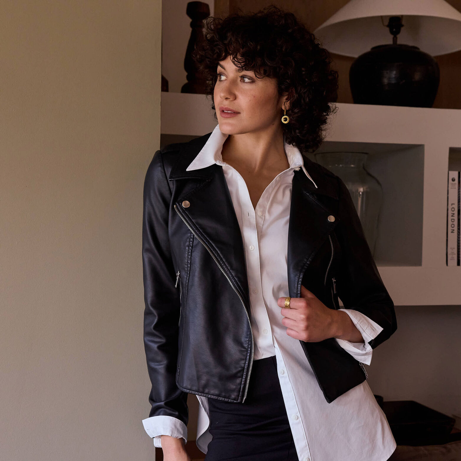 Veste simili femme